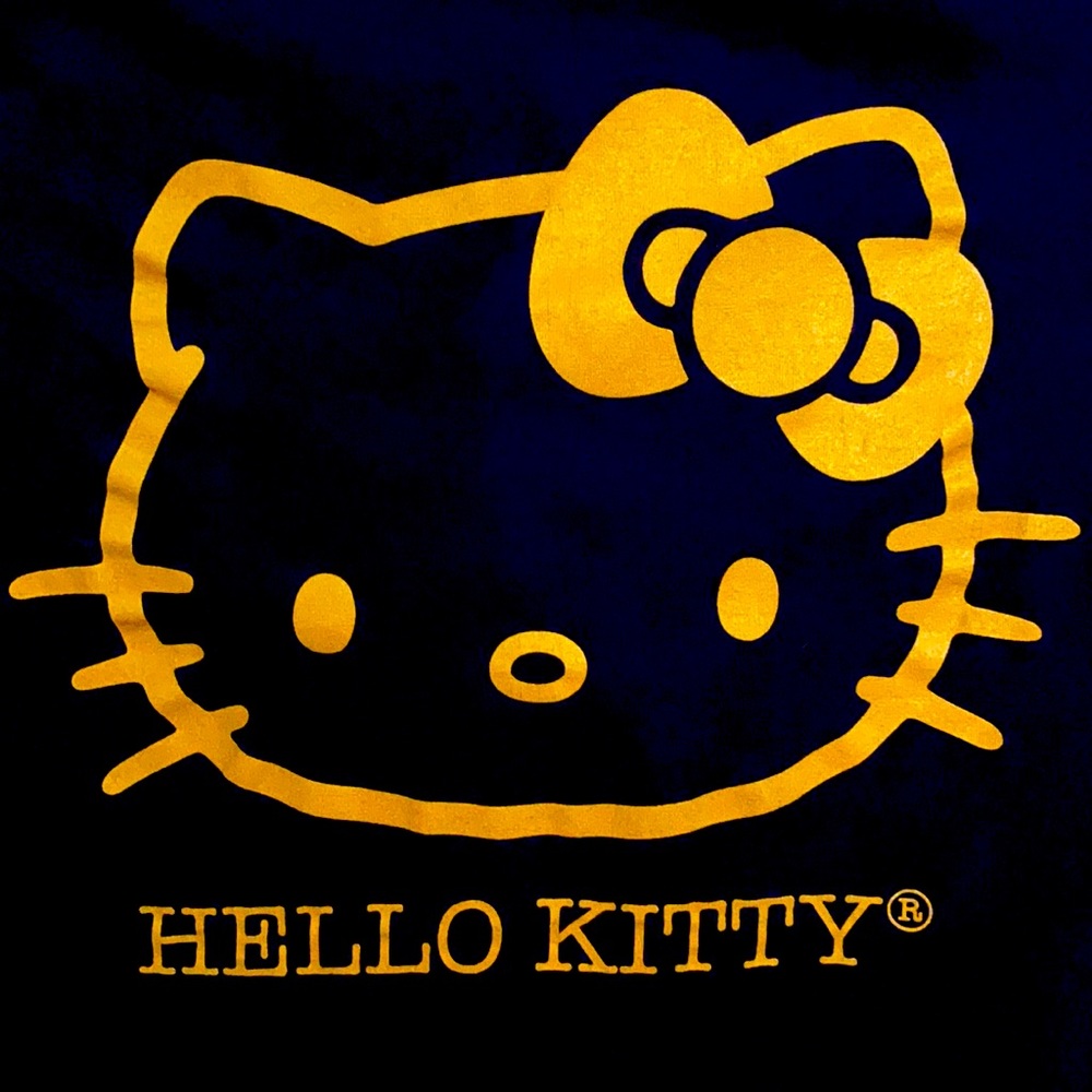 COPY - Gold Hello Kitty tee